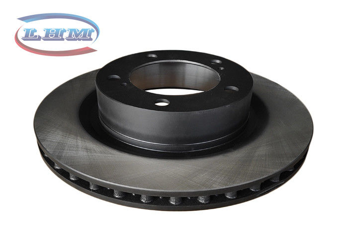 Black Steel Car Brake Parts , Toyota Sequoia USK60 USK65 Rotor Brake Disc 43512 0C020